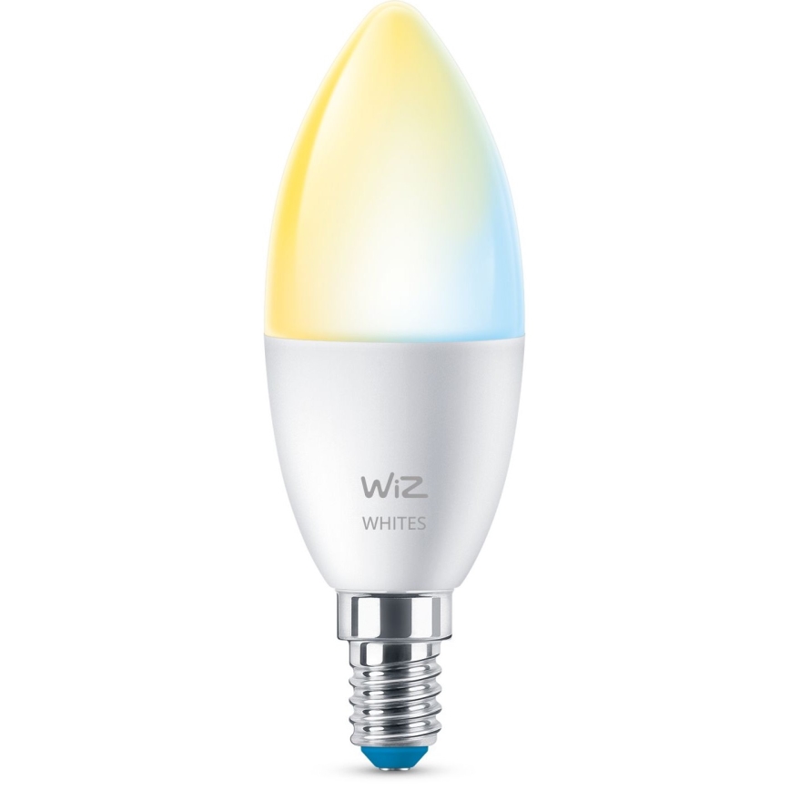 ΣΕΤ 3x Λαμπτήρας Dimming LED C37 E14/4,9W/230V 2700-6500K CRI 90 Wi-Fi - WiZ