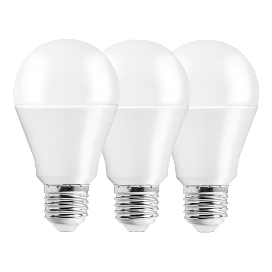 ΣΕΤ 3x Λαμπτήρας LED A60 E27/10W/230V 3000K