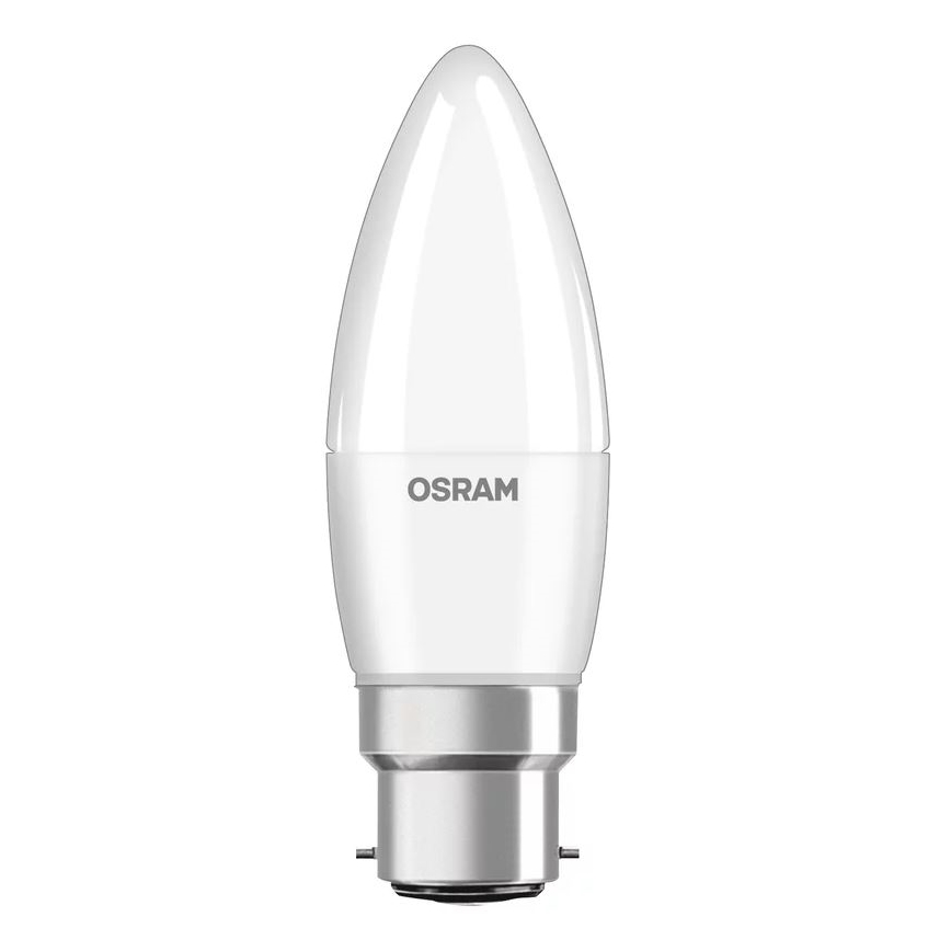 ΣΕΤ 3x Λαμπτήρας LED B38 B22d/4,9W/230V 3000K - Osram