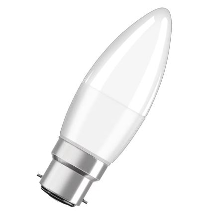 ΣΕΤ 3x Λαμπτήρας LED B38 B22d/4,9W/230V 3000K - Osram
