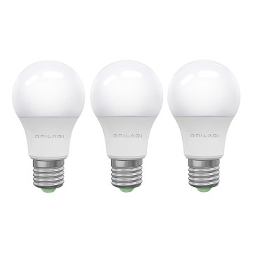 ΣΕΤ 3x Λαμπτήρας LED ECOLINE A60 E27/15W/230V 4000K - Brilagi