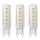 ΣΕΤ 3x Λαμπτήρας LED ECOLINE G9/4,5W/230V 3000K - Brilagi