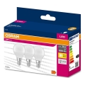 ΣΕΤ 3x Λαμπτήρας LED P45 E14/7,5W/230V 3000K - Osram