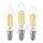 ΣΕΤ 3x Λαμπτήρας LED VINTAGE C35 E14/7W/230V 2700K - Eglo 110304