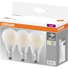ΣΕΤ 3x Λαμπτήρας LED VINTAGE E27/7W/230V 2700K - Osram