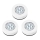 Σετ 3x Φωτιστικά προσανατολισμού αφής LED 1xLED/2W/4,5V λευκό