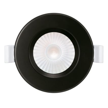 ΣΕΤ 3x Χωνευτό Φωτιστικό μπάνιου LED LED/5,5W/230V 2700K IP65 μαύρο