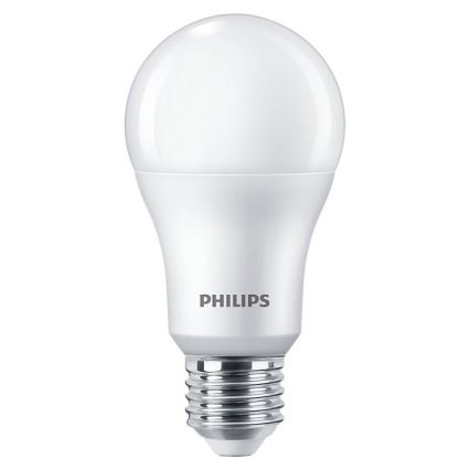 ΣΕΤ 3xLED Λαμπτήρας Philips A60 E27/13W/230V 4000K