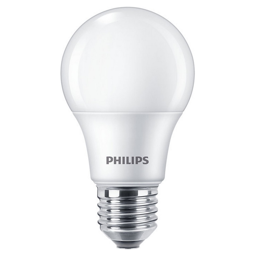 ΣΕΤ 3xLED Λαμπτήρας Philips A60 E27/8W/230V 4000K