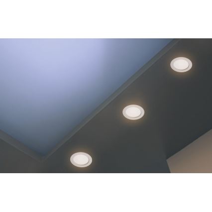 ΣΕΤ 3xLED Χωνευτό φως μπάνιου MIRO LED/6W/230V IP44