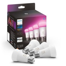 ΣΕΤ 4x Dimmable λαμπτήρες LED Philips Hue White and Color Ambience E27/6,5W/230V 2000-6500K