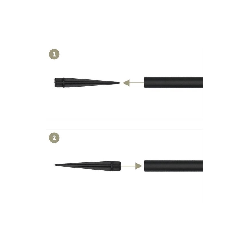ΣΕΤ 4x Ηλιακή λάμπα LED 4xLED/3,6V 1xAAA IP44 100 mAh