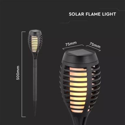 ΣΕΤ 4x Ηλιακή λάμπα LED 4xLED/3,6V 1xAAA IP44 100 mAh