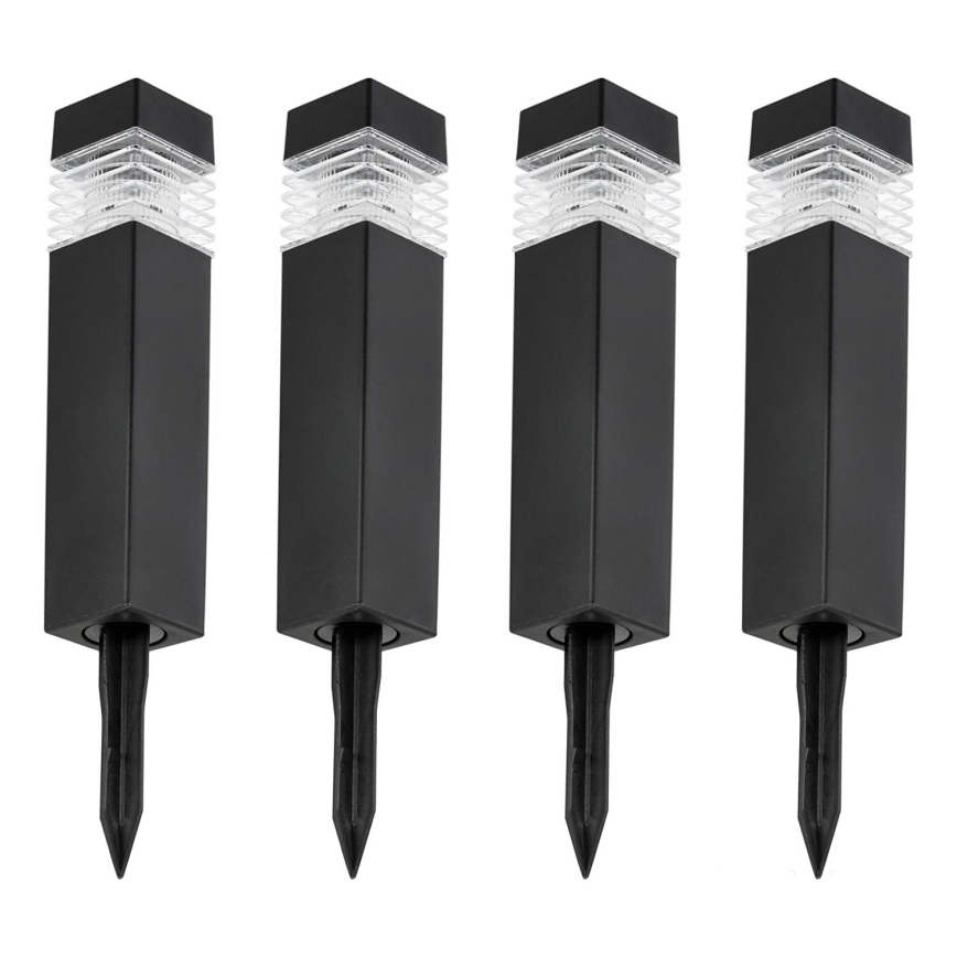 ΣΕΤ 4x Ηλιακή λάμπα LED LED/0,06W/1,2V 1xAAA 6000K IP44 100 mAh