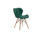 ΣΕΤ 4x Καρέκλα τραπεζαρίας TRIGO 74x48 cm ανοιχτό πράσινο/οξιά