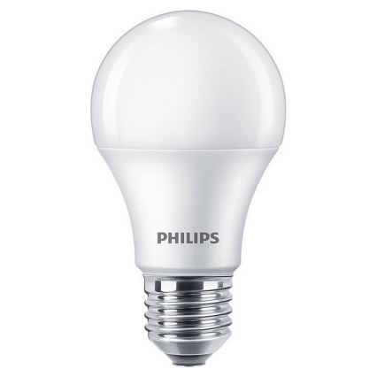 ΣΕΤ 4xLED Λαμπτήρας Philips A60 E27/10W/230V 4000K