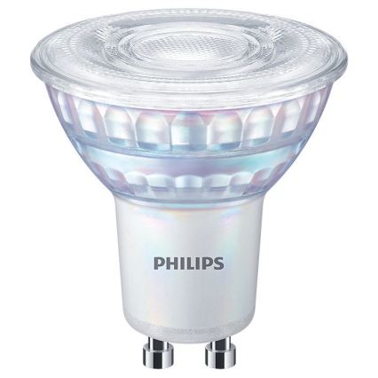 ΣΕΤ 6x LED Dimmable λαμπτήρες Philips Warm Glow GU10/3,8W/230V 2200-2700K CRI 90