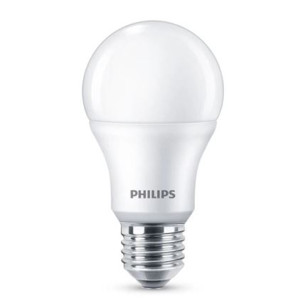 ΣΕΤ 6x LED Λαμπτήρες Philips E27/8W/230V 2700K