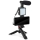 Σετ Vlogging 4σε1 - μικρόφωνο, λάμπα LED, τρίποδο, βάση τηλεφώνου
