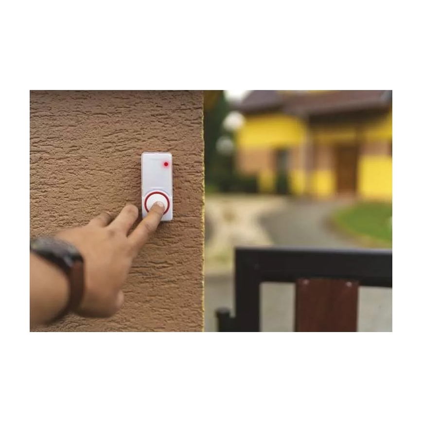 ΣΕΤ Ασύρματο κουδούνι με πρίζα + 2x μπουτόν 230V IP44
