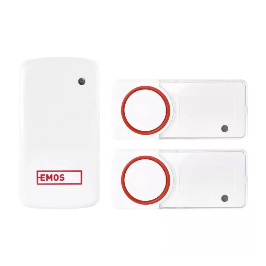 ΣΕΤ Ασύρματο κουδούνι με πρίζα + 2x μπουτόν 230V IP44