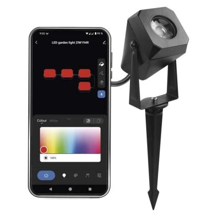 LED RGBIC Dimming Εξωτερικού χώρου φωτιστικό GoSmart - επέκταση LED/1,5W/230V 3000-6500K IP65 Wi-Fi Tuya