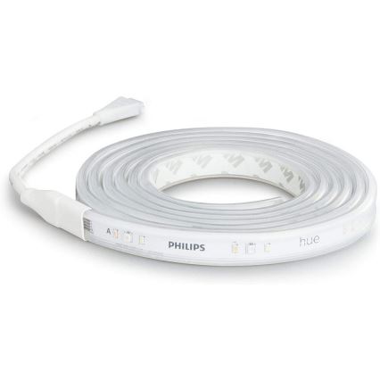 ΣΕΤ - Ταινία LED RGBW Dimmable Philips Hue WHITE AND COLOR AMBIANCE 2m LED/20W/230V + 2x Λαμπτήρας Dimming LED Philips A60 E27/9W/230V 2000-6500K