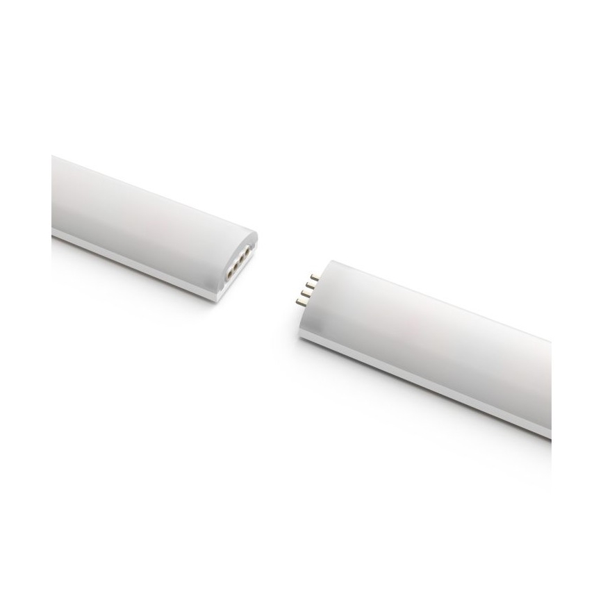 ΣΕΤ - Ταινία LED RGBW Dimmable Philips Hue WHITE AND COLOR AMBIANCE 2m LED/20W/230V + 4x Επιτραπέζια λάμπα dimming Philips A60 E27/6,5W/230V 2000-6500K