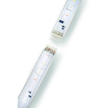 ΣΕΤ - Ταινία LED RGBW Dimmable Philips Hue WHITE AND COLOR AMBIANCE 2m LED/20W/230V + ταινία 1m LED/11W/12V