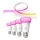 ΣΕΤ - Ταινία LED RGBW Dimmable Philips Hue WHITE AND COLOR AMBIANCE 2m LED/20W/230V + 4x Επιτραπέζια λάμπα dimming Philips A60 E27/6,5W/230V 2000-6500K