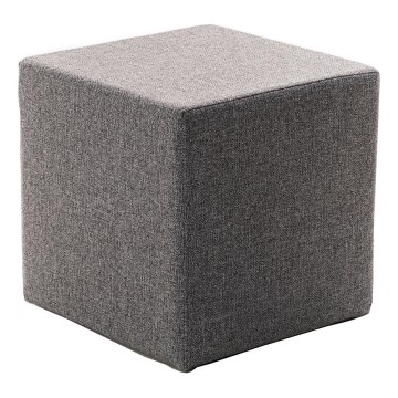 Σκαμπό CUBI 40x40 cm ανθρακί