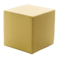 Σκαμπό CUBI 40x40 cm κίτρινο