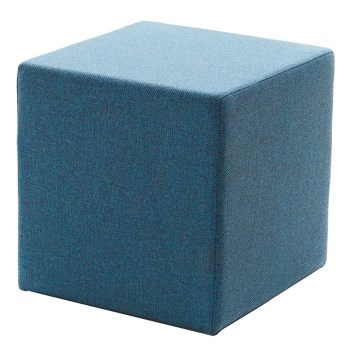 Σκαμπό CUBI 40x40 cm μπλε
