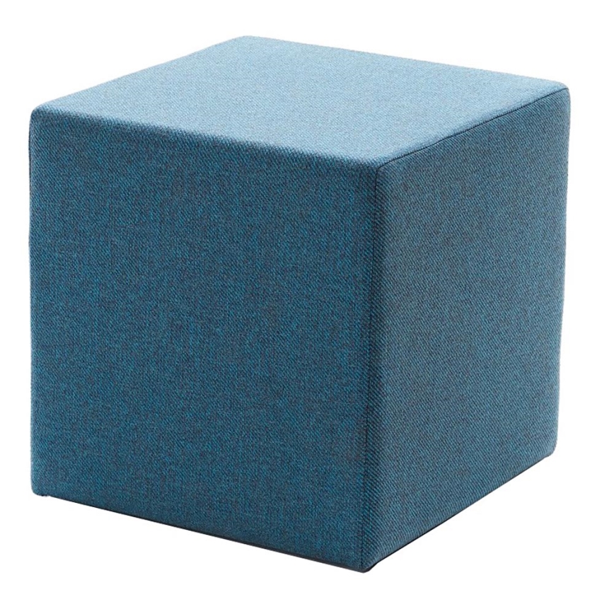 Σκαμπό CUBI 40x40 cm μπλε