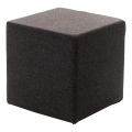 Σκαμπό CUBI 40x40 cm σε σκούρο καφέ
