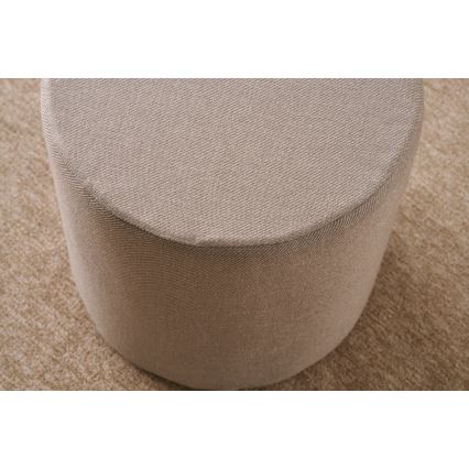 Σκαμπό RONDO, διάμ. 40 cm, μπεζ