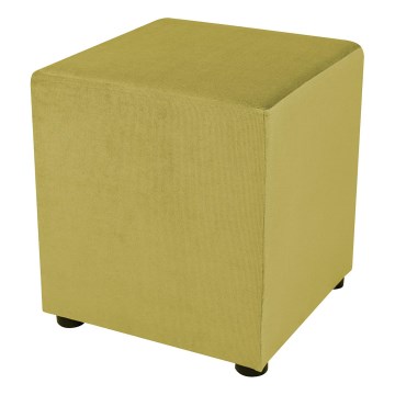 Σκαμπό SIX 40x40 εκ., σε κίτρινο