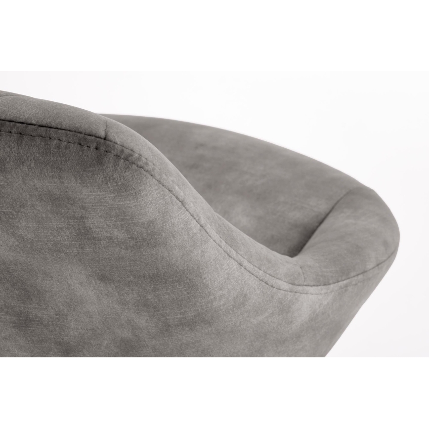 Σκαμπό μπαρ 100x48 cm γκρι/ανθρακί