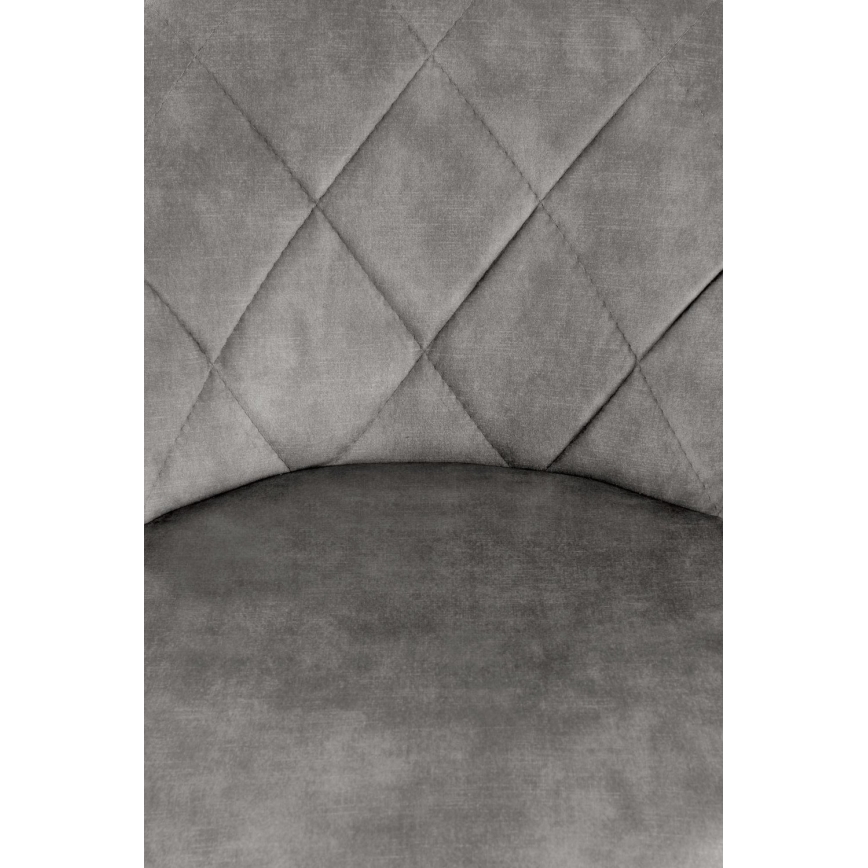 Σκαμπό μπαρ 106x47 cm γκρι/μαύρο