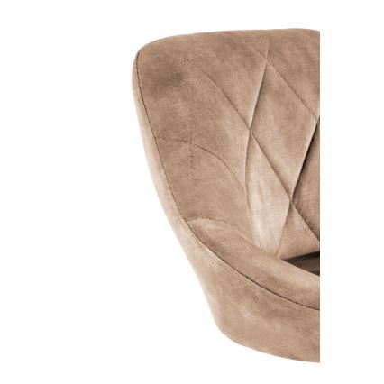 Σκαμπό μπαρ 106x47 cm μαύρο/καφέ