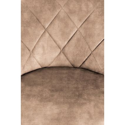 Σκαμπό μπαρ 106x47 cm μαύρο/καφέ