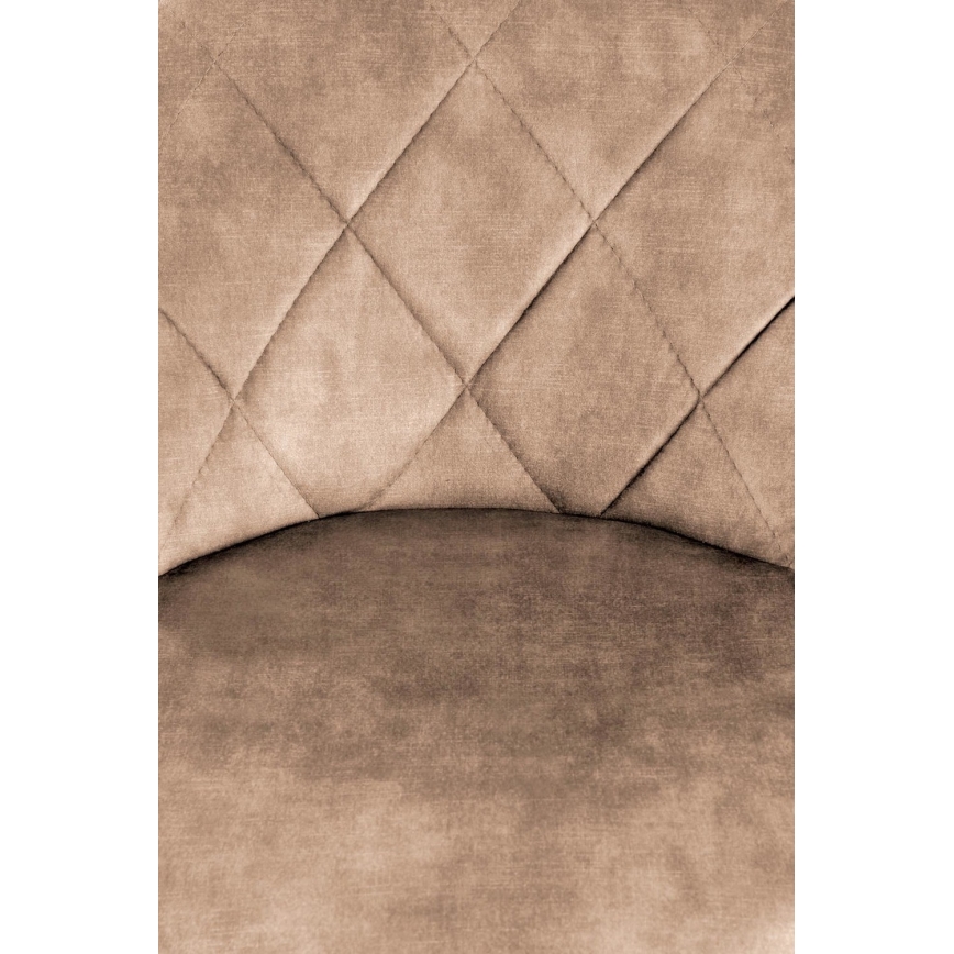 Σκαμπό μπαρ 106x47 cm μαύρο/καφέ
