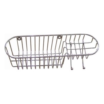 Σπογγοθήκη Επιτοίχια 11x34,6 cm γυαλιστερό χρώμιο