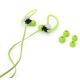 Σπορ ακουστικά με μικρόφωνο και θήκη βραχίονα πράσινο