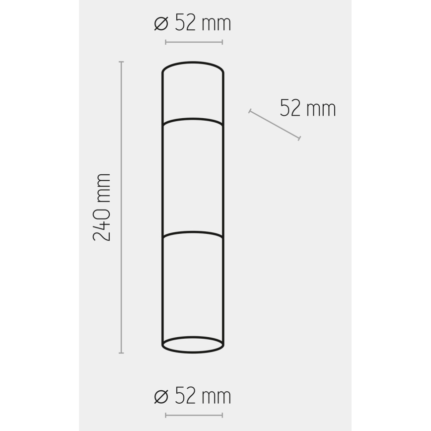 Σποτ ELIT 1xGU10/10W/230V λευκό