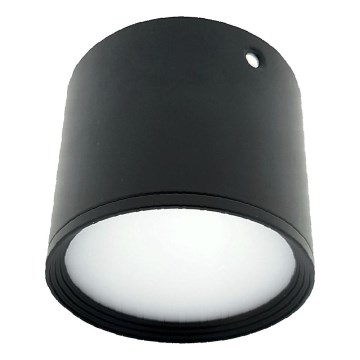 Σποτ LED/5W/230V 3000/4000/6400K Ø 7,5 cm μαύρο