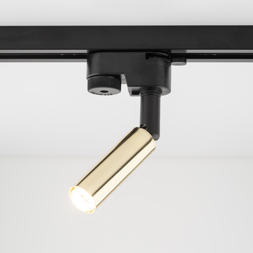 LED Σποτ ράγας LAGOS 1xG9/3W/230V χρυσό/μαύρο