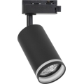 Σποτ για μονοφασικό σύστημα ράγας PIPE 1xGU10/10W/230V μαύρο
