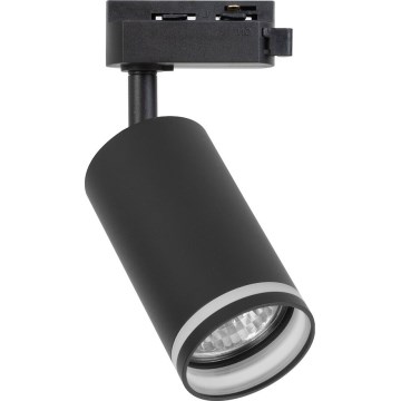 Σποτ για μονοφασικό σύστημα ράγας PIPE 1xGU10/10W/230V μαύρο