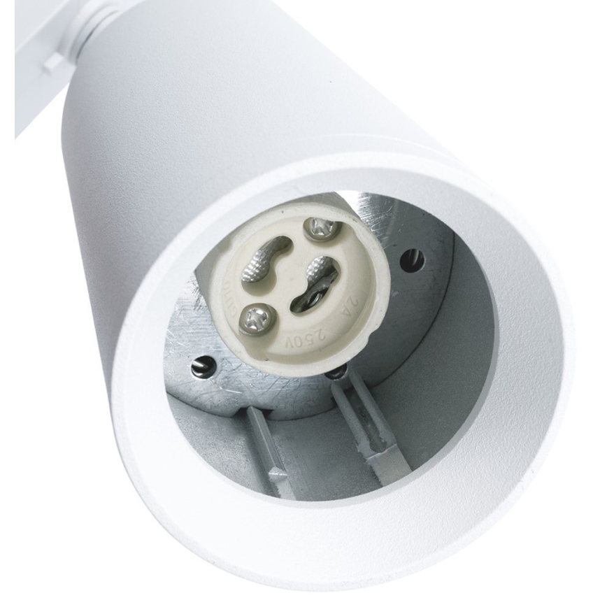 Σποτ για σύστημα ράγας MICA 1xGU10/25W/230V λευκό